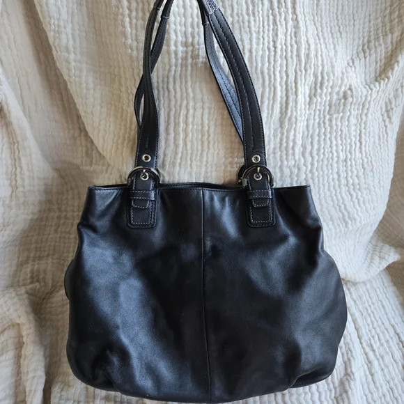 Coach Leather Bag - Black - Picture 7 of 7